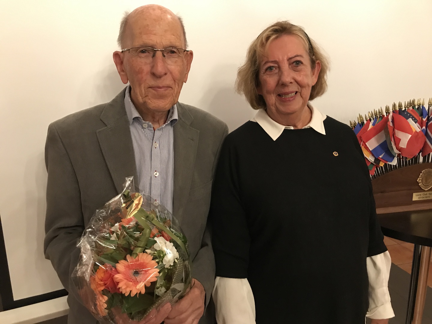 Charter-medlemmer hedret